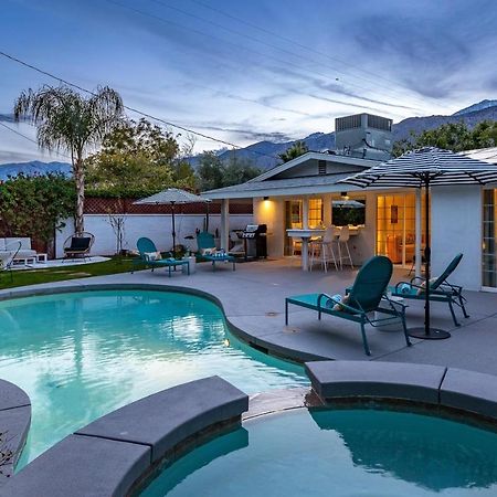 Serene 4 Bed 3 Bath Heated Pool Natural Backyard Heart Of Palm Springs Exteriör bild