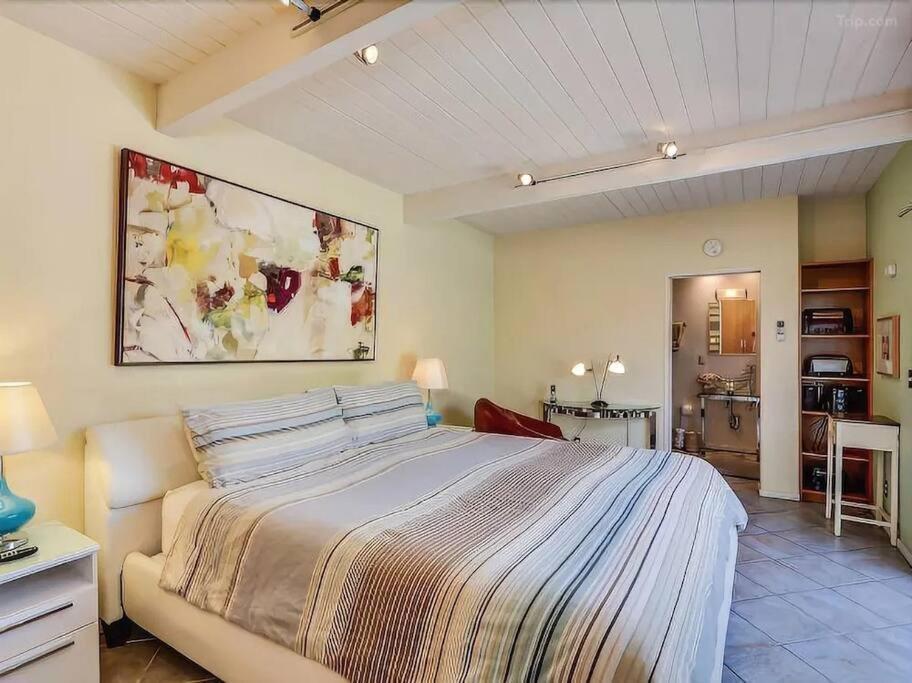 Serene 4 Bed 3 Bath Heated Pool Natural Backyard Heart Of Palm Springs Exteriör bild