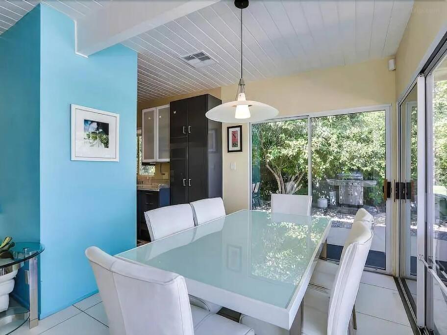 Serene 4 Bed 3 Bath Heated Pool Natural Backyard Heart Of Palm Springs Exteriör bild