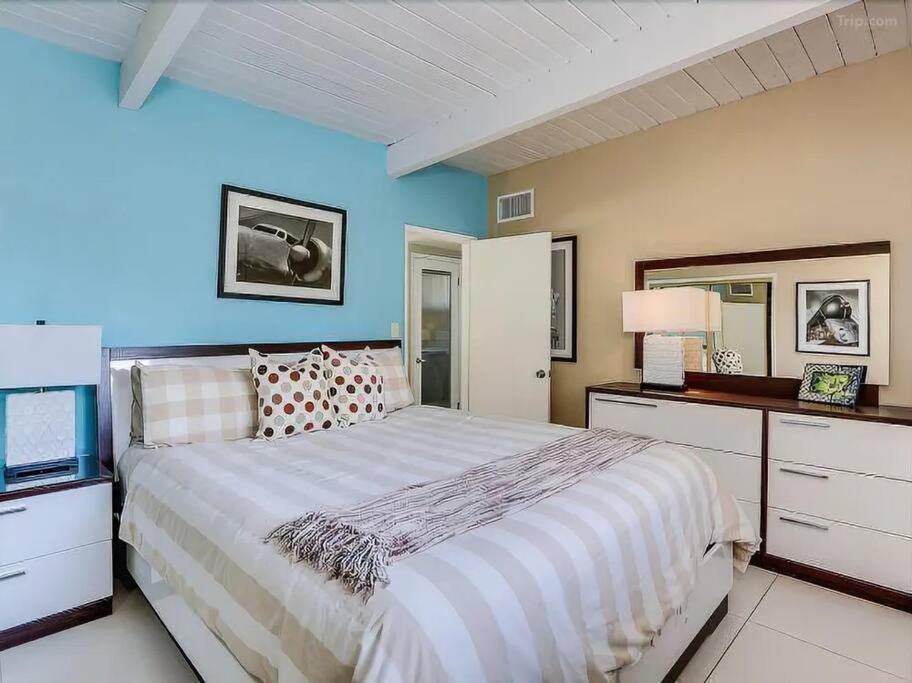 Serene 4 Bed 3 Bath Heated Pool Natural Backyard Heart Of Palm Springs Exteriör bild